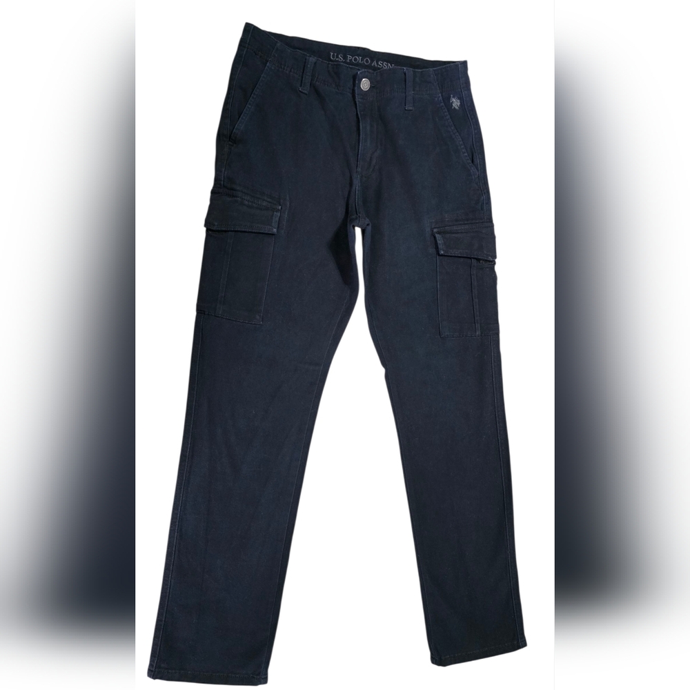 U.S. Polo Assn. Men's Dark Blue Cargo Pants